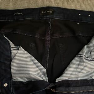Talbots Women’s Dark Blue Skinny Jeans (Jeggings)